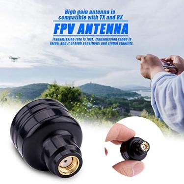 Imagem de VINGVO Antena de drone, 5,8 5Dbi RHCP resistente ao calor Antena de cogumelo ABS para acessórios Rc Accessory Rx Tx Drone Acessório (furo)