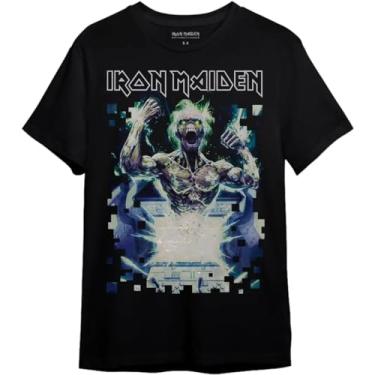 Imagem de Camiseta Iron Maiden Eddie Game (BR, Alfa, PP, Regular, Preto)