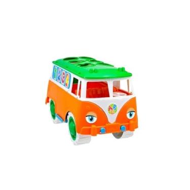 Imagem de Power Toys TECH - Kombi Brinquedo Educativo Menino - Para o Desenvolvimento Pedagógico Infantil - Com 6 peças de Encaixar