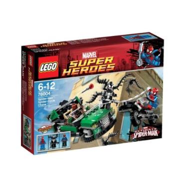 Imagem de LEGO Super Heroes - Marvel Spiderman: Perseguição na moto lustre (76004)