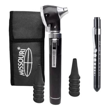 Imagem de Otoscópio Medico De Led - Lanterna Clinica - Estojo