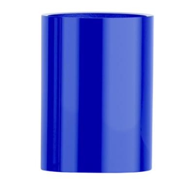 Imagem de Vaso Fibra De Vidro Vietnamita Vitrificado Cilindro Decorativo 50x36cm (Azul Royal)
