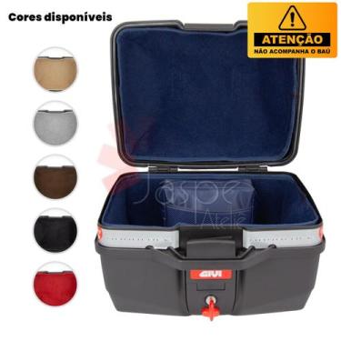 Imagem de Forração Baú Givi Monolock E27 Forro Standard 27 Litros - Jaspe Ateliê