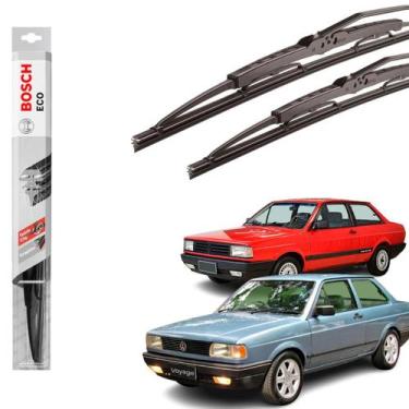 Imagem de Par Limpador Parabrisa Dianteira Voyage G1 1981 A 1995 Palheta Origina