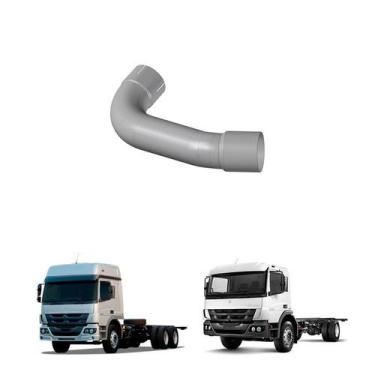 Imagem de Tubo Intermediário Atego Cromado 3.1/2 Polegadas - Fado