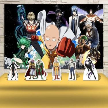 Imagem de Kit Festa Rubi One Puch Man Saitama - IMPAKTO VISUAL