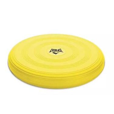 Imagem de Disco De Equilíbrio Inflável 33cm Balance Cushion Everlast, Amarelo