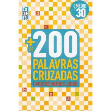 Imagem de Livro de Passatempos Coquetel +200 Palavras Cruzadas Nível Médio , 238
