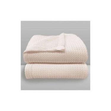 Imagem de Manta Donna Laço Bebê Termocelular Cubes - LACO BEBE, 76X102, BEGE