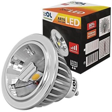 Imagem de Lâmpada Led Ar70 Dimerizavel 7,5w 127v Gu10 2700K Quente - OL ILUMINAÇ