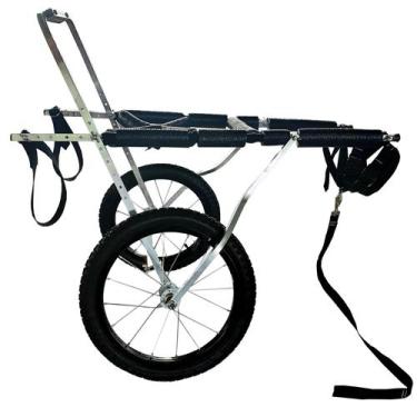 Imagem de Cadeira De Rodas Cão Cachorro Pet Grande Porte 30 A 70Kg - Pet Best, A