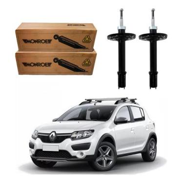 Imagem de Par Amortecedor Dianteiro Sandero Stepway 1.6 2014 A 2019 - Monroe