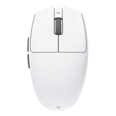 Imagem de FANTECH ARIA XD7V2 Mouse para jogos sem fio, interruptores HUANO ultraleves de 53g, formato de ovo ambidestro 5 botões programáveis,white