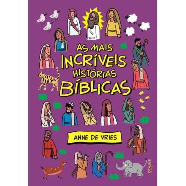 Imagem de As Mais Incríveis Histórias Bíblicas - Bíblia Infantil - Capa Roxa - S