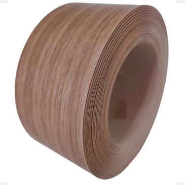 Imagem de Fita De Borda Pvc Para Mdf Madeirado Nogueira Florida 22mm X 20m Rehau