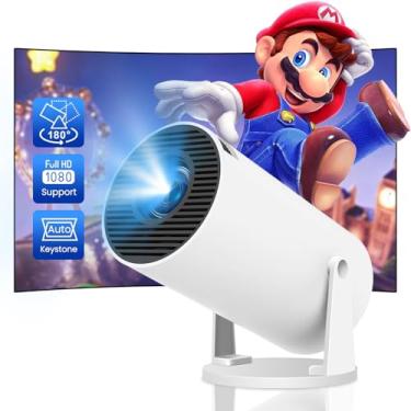 Imagem de Sensibo Mini Projetor Portatil, Smart Android11, Suporte 1080p/4K, 720P Nativo, 200 ASIN (8000 Lux), 5G/BT5/WIFI6, 180° Girável, Automática Keystone, Cinema Casa HDMI, Para Phone/Notebook/TV Stick/PS5