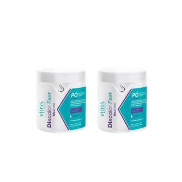 Imagem de Vloss Kit 2x Pó Descolorante Fast Nano Branco 500g 2x1