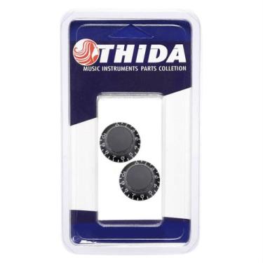 Imagem de Pacote C/ 02 Knob Botão Para Guitarra Les Paul Speed Control - Thida