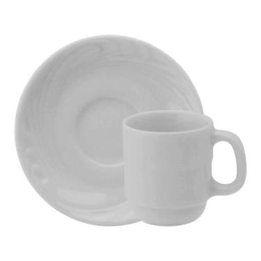 Imagem de Xicara 70ml Para Café Avulsa Waves Porcelana Schmidt