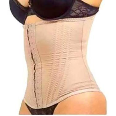 Imagem de Cinta Modeladora ESPECIAL REFORÇADA 12 Barbatanas 2 Ajustes - CATARINA