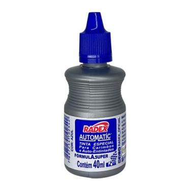 Imagem de Tinta para Carimbo Automático Automatic Radex Azul