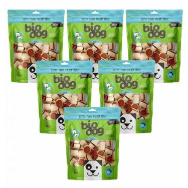 Imagem de 6x Petisco Bio Dog Gourmet Sushi- para Cães- Frango-100g - BioDog