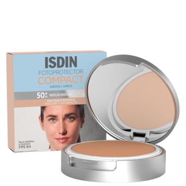 Imagem de ISDIN Fotoprotector Compact Areia FPS 50+ - Protetor Solar Facial em Pó Compacto 10g