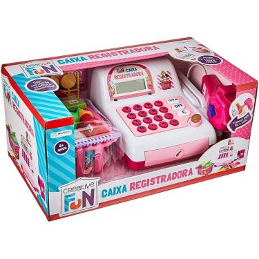 Imagem de Creative Fun Caixa Registradora Rosa - Multilaser