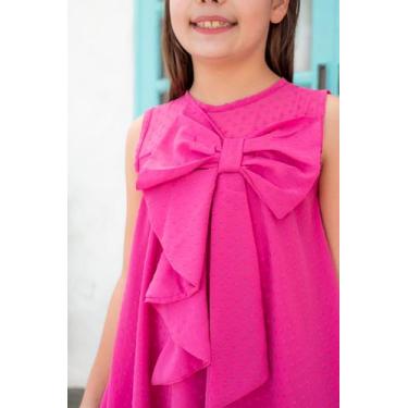Imagem de Vestido Juvenil  Luxo casamento e festas - Dengosinha, Rosa, 14 anos