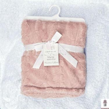 Imagem de Manta Sherpa Soninho para Bebê Cobertor Microfibra Infantil - CAMESA, 