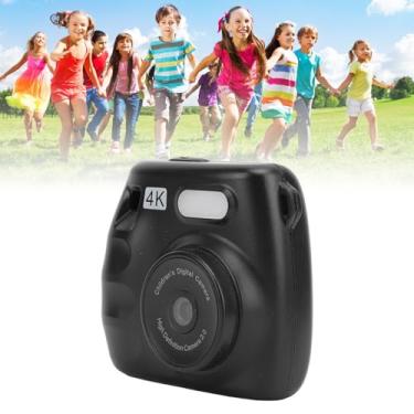 Imagem de Câmera Digital Lente Dupla 48 MP para Estudantes, Câmera HD Tela IPS 2,0 Polegadas Com Resolução 1080P Com Preenchimento LED e Design Fácil Segurar para Várias Cenas Fotográficas