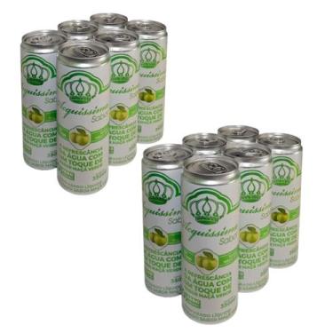 Imagem de Água Saborizada Maça Verde Zero Açucar Pack 12 Unidades - ACQUISSIMA