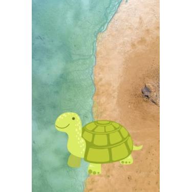 Imagem de Turtle Journal: Turtle Gifts for Turtle Lovers, Turtle Gifts for Kids, Turtle Notebook, Notebooks for Kids, Beach Theme: Turtle Notebooks and Journals ... Lined Notebook for Kids, Journals for Kids,