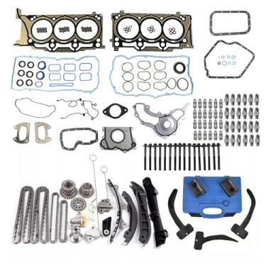 Imagem de munirater Kit de ferramentas de substituição de corrente de distribuição Rocker Arms Lifters para Challenger/Carregador/Durango HS26541PT 5184352AF 5184296AH 5184332AA