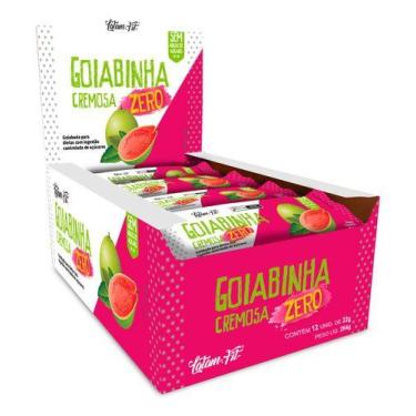 Imagem de Doce Goiabada Zero Açúcar Goiabinha Cremosa Latam Fit 12 Uni