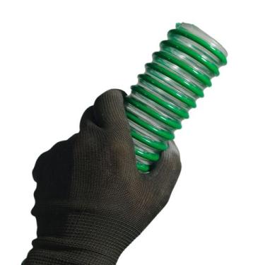 Imagem de Rolo de 25 Metros de Mangueira de Sucção Verde Leve Transparente 2 Pol