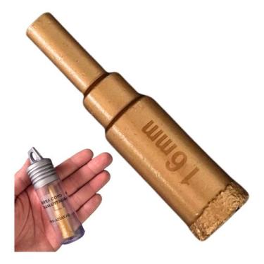 Imagem de SERRA COPO DIAMANTADA PARA CERAMICA/PORCELANATO 16mm - HELICOIDAL - tc