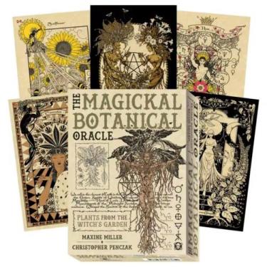 Imagem de The Magickal Botanical Oracle Deck Oráculo O Botânico Mágico Baralho d