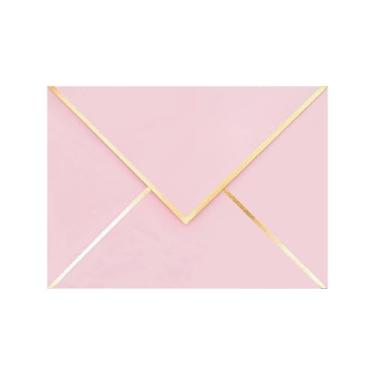 Imagem de Envelopes A2 - Pacote com 50 envelopes para correspondência com aba em V para cartões de 10,8 cm x 14 cm - para casamento, convites, chá de bebê, fotos, formatura, aniversário, chá de panela - 11 cm x
