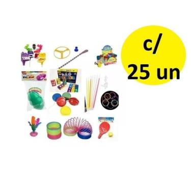 Imagem de Kit Com 25 Brinquedos Dia Das Crianças Cosme Damião Sortidos - Lynx