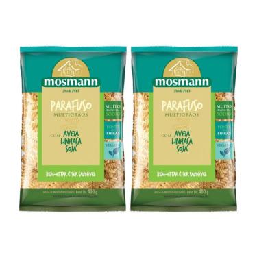 Imagem de Kit 2X: Macarrão Parafuso Multigrãos Mosmann 400G