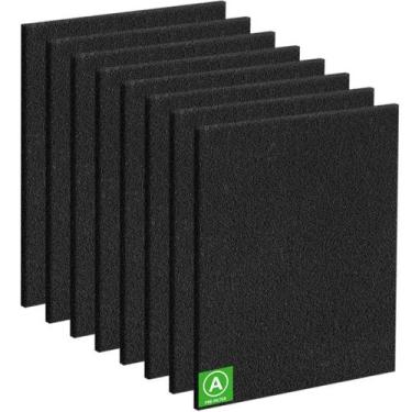 Imagem de Pré-filtro de carbono, pacote com 8 unidades, compatível com Honeywell