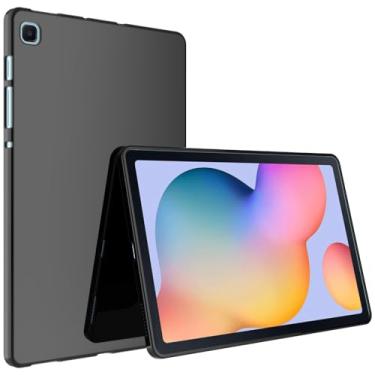 Imagem de BREPRIO Capa para Samsung Galaxy Tab S6 Lite 10,4 polegadas 2024/2022/2020, [leve + protetora] capa ultrafina macia à prova de choque, preta