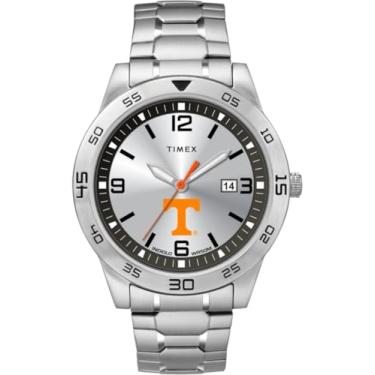 Imagem de Timex Tribute Relógio masculino Citation 42 mm quartzo com pulseira de aço inoxidável, Tennessee Volunteers, Relógio de quartzo