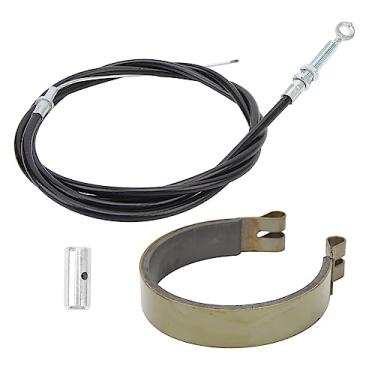 Imagem de Kit de Freio a Kart, Kit de Pinos de Faixa de Freio Traseiro Com Acessórios Pino de Faixa de Freio de Tambor de Metal PVC para Got Kart Jarda Carrinho ATV