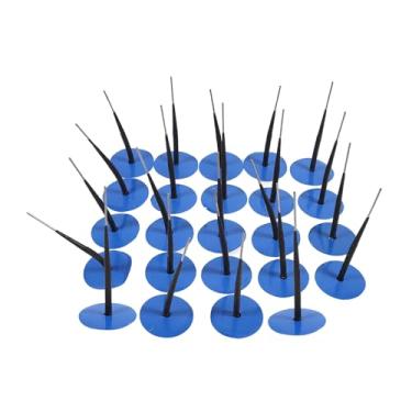 Imagem de 24 peças de plugue de reparo de pneu 1/4" Auto Automotive sem tubo de reparo de pneu patch 6 mm Cogumelo bota de unha kit com fio para reparos de pneu