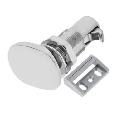 Imagem de Fechadura de armário de substituição para trailers com operação de chave inglesa para trailers, iates e veículos para caixa de correio de gaveta e caixa de ferramentas, design elegante