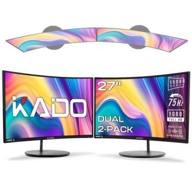 Imagem de Monitor Kado C27X Dual Series 27" 1920x1080 75Hz 1500R