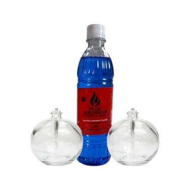 Imagem de Conjunto Fluídos Com Lamparina 100ml Igreja Jesus Paroquia - Velas Jes