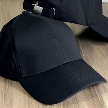 Imagem de Boné Liso Básico Barato Aba Curva Unissex Baseball Ajustável - CR10 CR